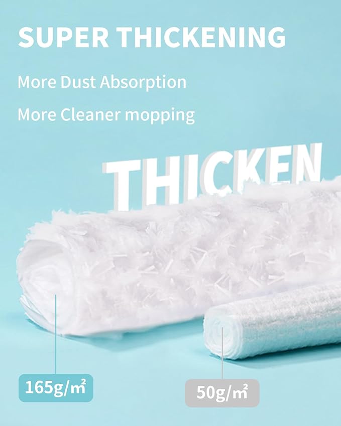 60 Count Floor Mop Pad Refills for Swiffer Sweeper and SWIFTMOP, Incloud 30 Scrub Pet Dry Cloths and 30 Wet Pads Refill