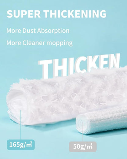 60 Count Floor Mop Pad Refills for Swiffer Sweeper and SWIFTMOP, Incloud 30 Scrub Pet Dry Cloths and 30 Wet Pads Refill