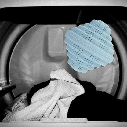 J&R ESSENTIAL Environmentally friendly non-chemical detergent laundry ball, pure natural alternative detergent, can be washed up to 1000 times, 2 piece set (Unscented, Pack Of 1)