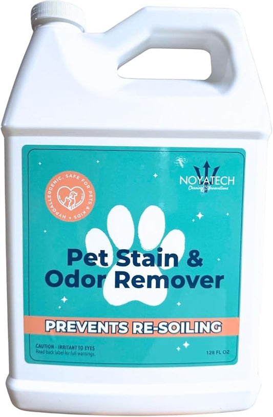Pet Stain & Odor Remover – Fast-Acting Enzyme Cleaner for Dog & Cat Urine | Safe for Carpet, Couch, Turf, Tile & More | Non-Toxic, Kid & Pet Safe Spray 1 Gallon