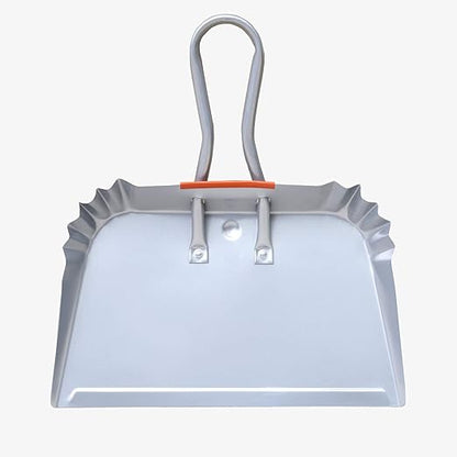 SWOPT Angled Broom Head + Push Broom Head + 17” Steel Dustpan – Multi-Surface Cleaning Kit Interchangeable with All SWOPT Cleaning Products for More Efficient Cleaning and Storage