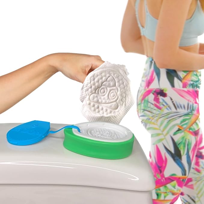 Instead of Flushable Wipes, Add Incredible Texture to Any Toilet Paper Anywhere, Clean Better, Flush Safely