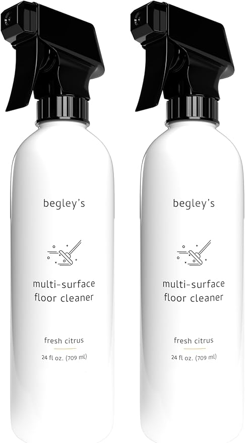 Begley's Multi Surface Floor Cleaner, Fresh Citrus Scent, 24 oz, 2 Pack