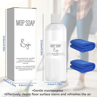 Mop Soap for Floor Cleaning,R and W Mop Soap,Mop Soap Brazilian Wave,Mavwicks Mop Soap,Mop Soap Scented,Multisurface Bathroom & Kitchen Cleaner Supplies(1Pcs)
