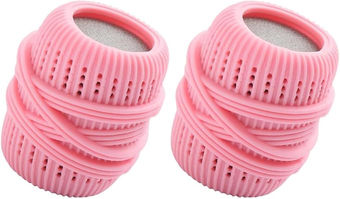 Washing Machine Laundry Ball, Fabric Softener Dispenser, Fabric Softener Ball Dispenser, Fabric Softener Dispenser Laundry Balls, Reusable Dryer Balls, Fabric Softener Balls for Washer. (Red)