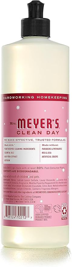 MRS. MEYER'S CLEAN DAY Variety, 1 Mrs. Meyer's Liquid Hand Soap, 12.5 OZ, 1 Mrs. Meyer's Liquid Dish Soap, 16 OZ, 1 CT (Peppermint)