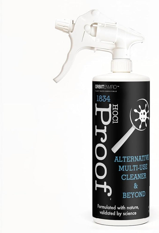Hypochlorous Acid Cleaner | HOCl 500 PPM | Multi-Surface Cleaner for Home, Gym, Office, Pets & Commercial Use | 32 fl oz