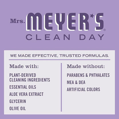 MRS. MEYER'S CLEAN DAY Variety, 1 Mrs. Meyer's Liquid Hand Soap, 12.5 OZ, 1 Mrs. Meyer's Liquid Dish Soap, 16 OZ, 1 CT (Lilac)