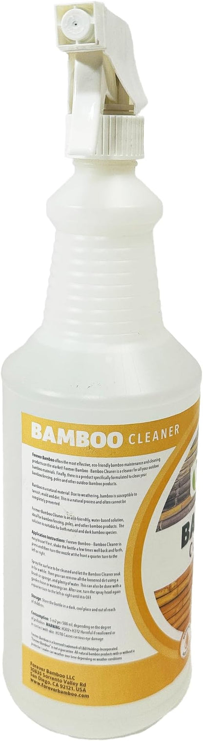 FOREVER BAMBOO Cleaner Exclusive Formula Bamboo Cleaning Spray, Eco-Friendly Water-Based All Purpose Cleaner