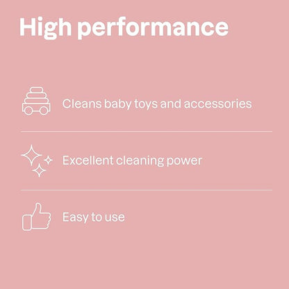 ATTITUDE Toy and Surface Cleaner, EWG Verified Multi-Surface Products, Vegan, Naturally Derived Multipurpose Cleaning Spray, Unscented, 27.1 Fl Oz (Pack of 6)