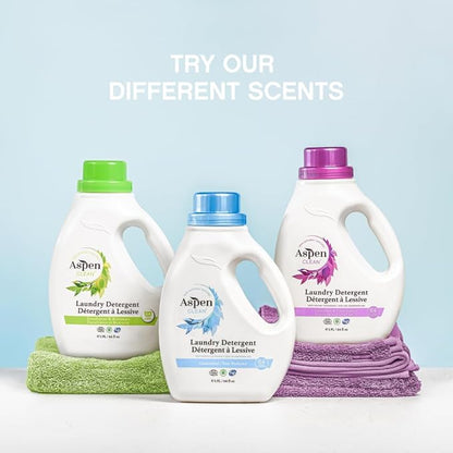 Natural Laundry Detergent Lavender & Lemongrass - 100% Natural, Organic, HE Liquid Laundry Detergent - Vegan, Cruelty-Free, Biodegradable - Safe for Babies, Pets & Kids - EWG Certified (2