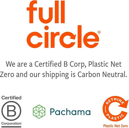 Full Circle Home Full Circle Loads of Fun Anti-Static Dryer, Set of 3 – Quiet, Scent-Free and Hypoallergenic Reusable Fabric Softener Laundry Balls – Non Toxic and Vegan, Gray 3 Count