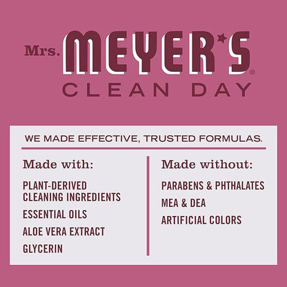 MRS. MEYER'S CLEAN DAY Variety, 1 Mrs. Meyer's Liquid Hand Soap, 12.5 OZ, 1 Mrs. Meyer's Liquid Dish Soap, 16 OZ, 1 CT (Mum)