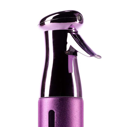 Colortrak Luminous Spray Bottle, 250ml/8.5oz Bottle with Full 360° Distribution, Easy-Use Pump, Quick View Window to Monitor Water Level, Eco-Friendly, Lilac