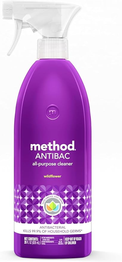 Method Cleaner Trio, Refreshing Scents for Every Space, Bamboo Bliss, Wildflower Whimsy, Citron Sensation, 3 ct. (28 oz Each)