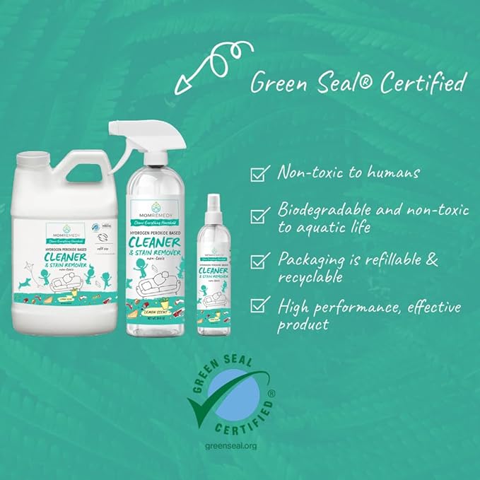 Hydrogen Peroxide All Purpose Cleaning Spray | Multipurpose Home Cleaner | Fabric and Laundry Stain Remover | All Surface Kitchen and Bathroom | Non Toxic