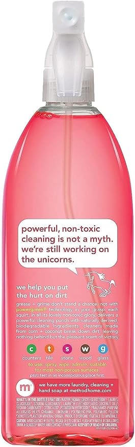Purpose Natural Surface Cleaning Spray - 28oz Variety Pack - (Grapefruit, Lavender, Clementine), 28 Fl Oz (Pack of 3)