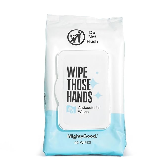 Wipe Those Hands 168 Count Alcohol Free Wipes (4 count 42 wipes each)