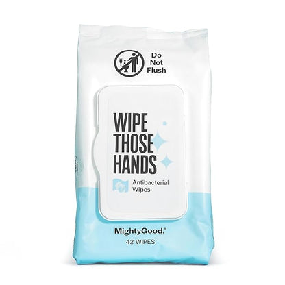Wipe Those Hands 168 Count Alcohol Free Wipes (4 count 42 wipes each)