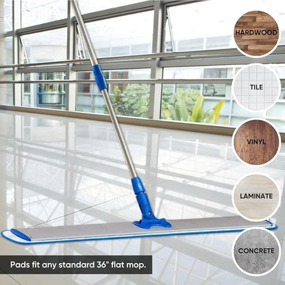 36" Microfiber Wet Mop Pad (3)