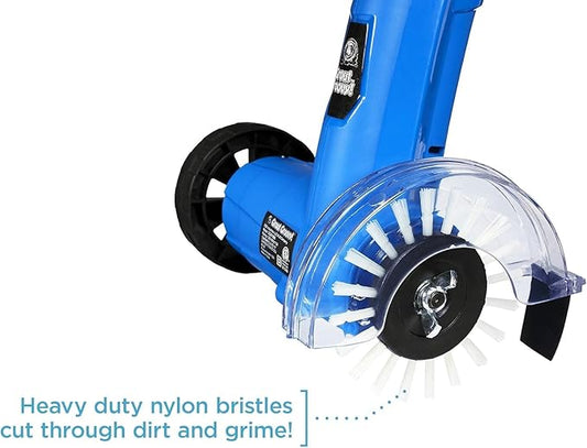 Grout Groovy! Electric Stand-up Lightweight Grout Cleaning Machine | Easy to Use Deep Cleaning Machine | Powerful & Versatile Grout Cleaner | Bathroom, Tile, & Kitchen Floor (Original)
