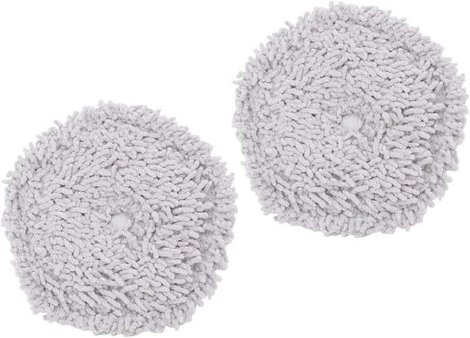 TOPINCN 2 PCS Replacement Mop Pads, Sweeper Mop Cloth Vacuum Cleaner Mop Pad Spare Parts, Vacuum Cleaner Mop Pads Cloth for Dreame W10 W10 PRO Vacuum Cleaner Accessories