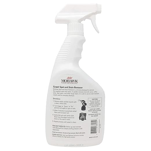 New Mohawk Carpet Spot & Stain Remover Spray Bottle 32 fl oz
