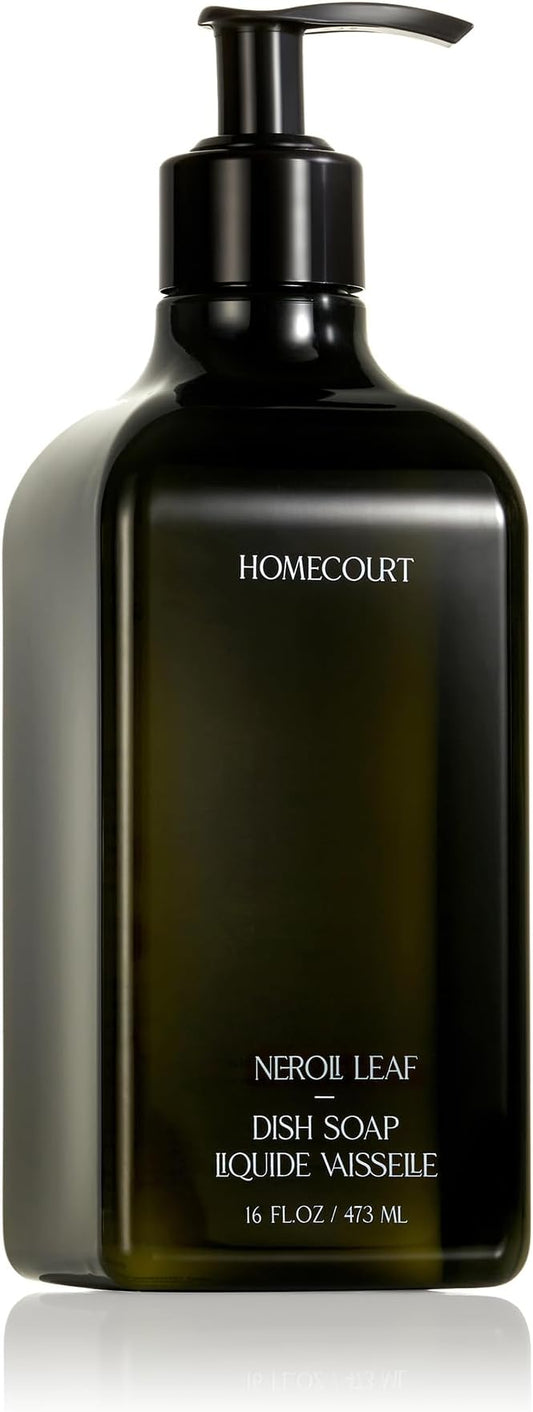 Homecourt Dish Soap, Dishwashing Liquid with Clean Ingredients, Non-Toxic & Skin-Safe, Safe for People & Pets, Neroli Leaf, 16 fl oz