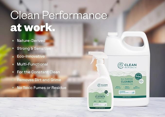 All-Purpose Cleaner, Daily Use Cleaner for Kitchens, Bathrooms, and More, 1 Gallon Bottle