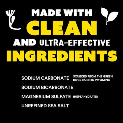 Molly's Suds Original Laundry Detergent Powder | Clean Laundry Detergent Powder for Sensitive Skin | Simple, Effective Ingredients, Stain Fighting | 120 Loads (Unscented)