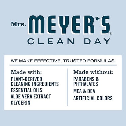 MRS. MEYER'S CLEAN DAY Variety, 1 Mrs. Meyer's Liquid Hand Soap, Snow Drop, 12.5 OZ, 1 Mrs. Meyer's Liquid Dish Soap, Snow Drop, 16 OZ, 1 CT