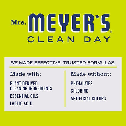 MRS. MEYER'S CLEAN DAY Lemon Verbena Toilet Bowl Cleaner, 24 Fl Oz. (Pack of 6)