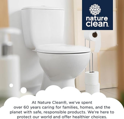 Nature Clean Non-Toxic Toilet Bowl Cleaners Strips 36 count, Plastic-Free Packaging, Natural Toilet Cleaner Septic Safe, Refresh Toilets & Bathroom. No Splash