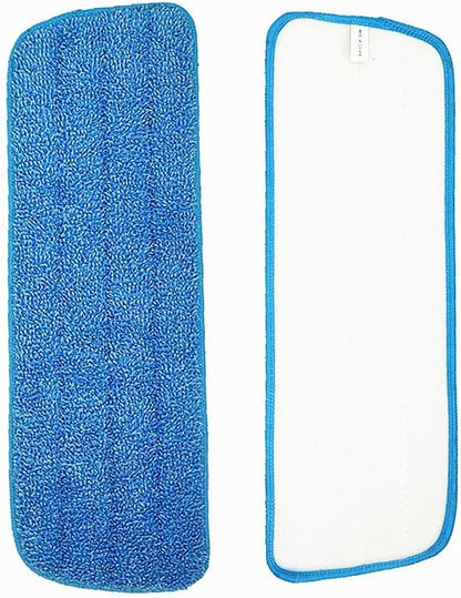 Microfiber Spray Mop Replacement Heads for Wet/Dry Mops Floor Cleaning Pads Compatible with Bona Floor Care System (6 Pack)