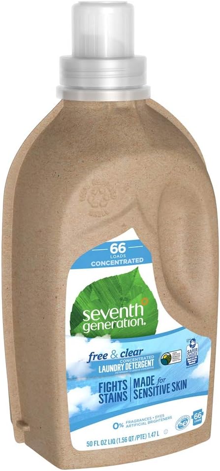 Seventh Generation - Free & Clear 4X Natural Laundry Detergent - 50 fl oz.