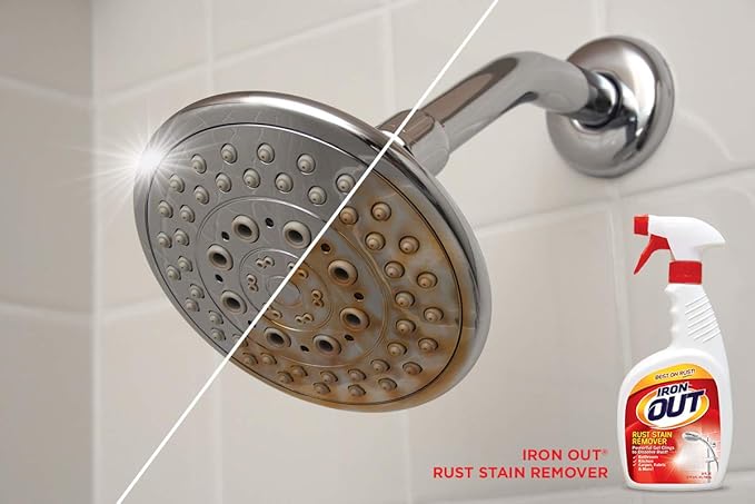 Iron Out Rust Stain Remover Automatic Toilet Bowl Cleaner Tablets and Powerful Gel Spray