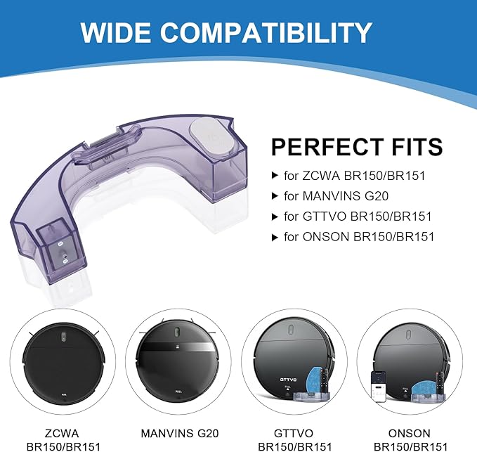 Water Tank Fit for MAMNV BR150/BR151 - for ZCWA BR150/BR151 - for ONSON BR150/BR151 - for GTTVO BR150/BR151 - for MANVINS G20