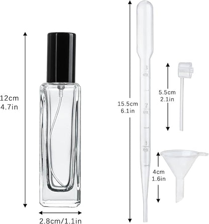 YU FENG Refillable Empty Perfume Spray Bottle Bundle
