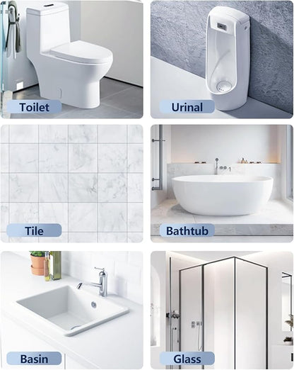 36PCS Disposable Toilet Brush Heads for Leebein HK-047 Electric Toilet Brush, 36 Wand Refills for Leebein Electric Toilet Bowl Cleaning Brush, 3 Layer Sponge Brush with Cleaner, Machine Not Included