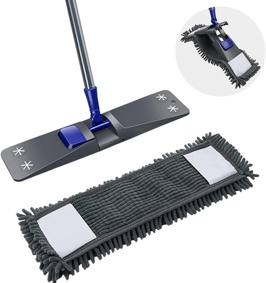 Masthome Microfiber Mop Pads - 3 Pack Washable Reusable Floor Cleaning Pads, Compatible with Microfiber Floor Mop