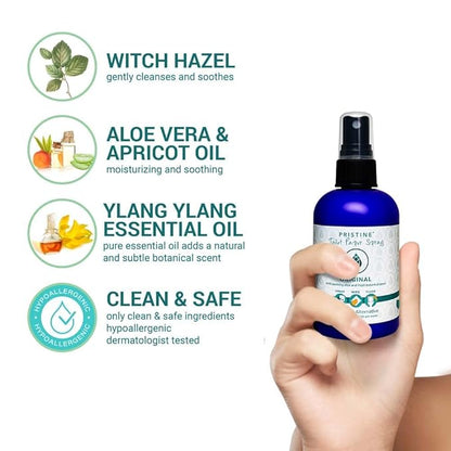 Toilet Paper Spray - As Seen on Shark Tank, More Natural Personal Cleansing Wipes & Flushable Wet Wipes Alternative, Spray Toilet Paper to Create Flushable Wipe, Original, 32 fl oz Refill