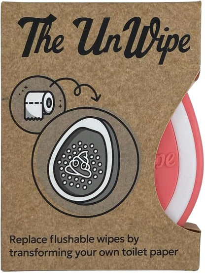– Textured, Portable, Septic-Safe Tush Cleaning Instead of Flushable or Baby Wipes, Pink