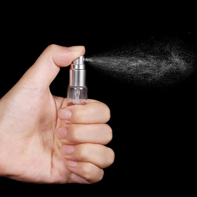 20 Pack Set 10ML and 3ML Protable Refill Bulk Atomizer Spray Travel Perfume Bottle Fine Mist Atomizer Glass Bottle Spray Refillable Perfume Empty Bottle