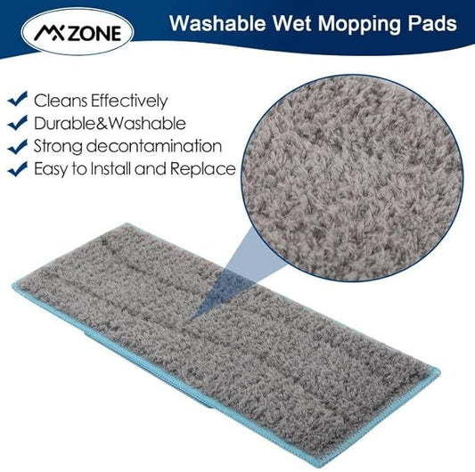 Wet Mopping Pads Compatible for iRobot Braava Jet m6 6110, 6012, 6112, 6113 Ultimate Robot Mop, Brava Roomba mop Pads for iRobot Braava Jet m6 Cleaning Solution, 6 Pack