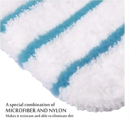 4 Packs Replacement Mop Pads Compatible with Black & Decker Steam Mop SM1600 SM1610 SMP20 Series HSMC1361SGP BDH1855SM, Microfiber Reusable Washable Mop Pads for Floor Cleaning