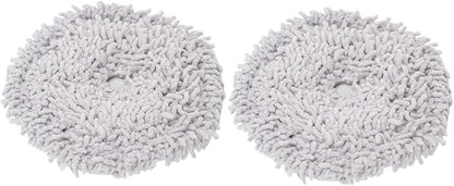 TOPINCN 2 PCS Replacement Mop Pads, Sweeper Mop Cloth Vacuum Cleaner Mop Pad Spare Parts, Vacuum Cleaner Mop Pads Cloth for Dreame W10 W10 PRO Vacuum Cleaner Accessories
