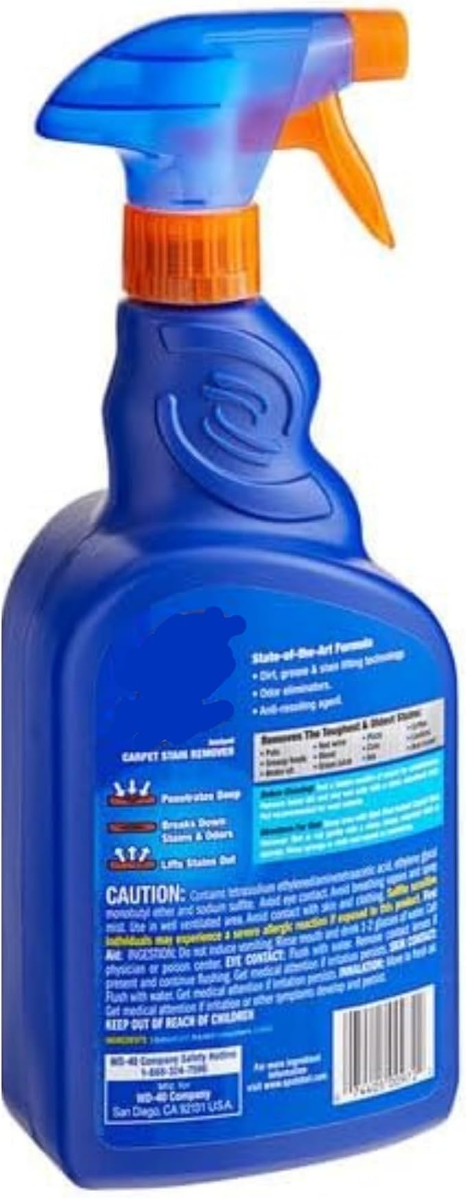 Spot Shot Professional Instant Carpet Stain Remover 32 oz Trigger Spray (Pack of 2) Bunndled with a PD Ship Safe Bag