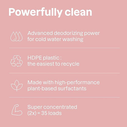 ATTITUDE Baby Fabric Softener, Plant and Mineral-Based Ingredients, HE Compatible, Vegan and Cruelty-free Laundry and Household Products, Sweet Lullaby, 40 Loads, 33.8 Fl Oz