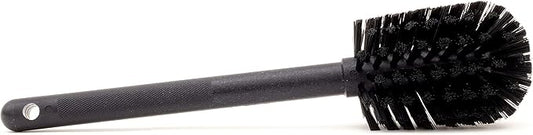 SPARTA Large Water Bottle Brush Ideal for Wide-Mouth Jars, Bottles and Tumblers, Dishwashing Tool with Handle for Home and Commercial Kitchens, Plastic, 12 Inches, Black
