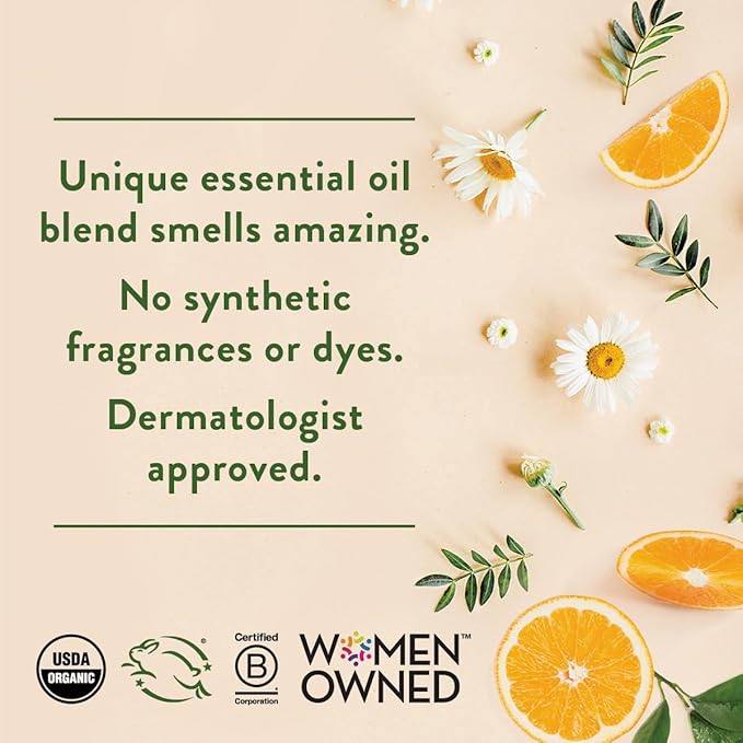 Rebel Green Organic Baby Laundry Detergent - Natural Laundry Soap - Liquid Laundry Detergent - Gentle Laundry Detergent - Chamomile & Orange Blossom Scent - (68 Load Bottles, 2 Pack)